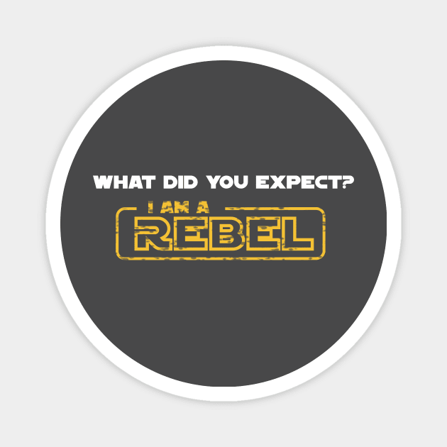 What did you expect? I am a Rebel Magnet by vlone.es